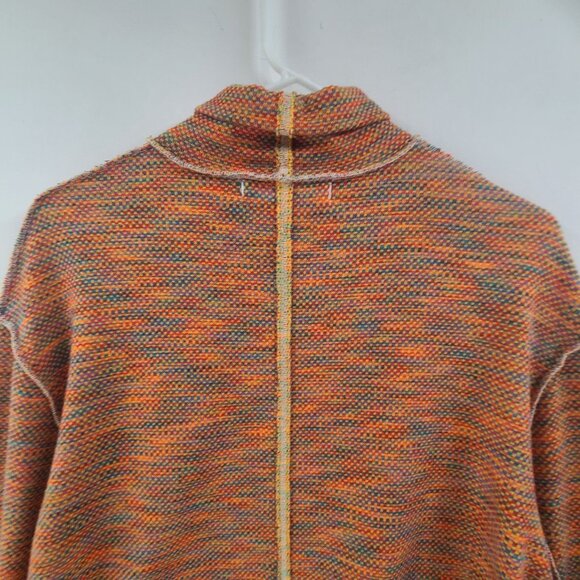 Free People Sunny Days Women’s Turtleneck Sweater Top Orange Size XS Long Sleeve - Picture 6 of 9